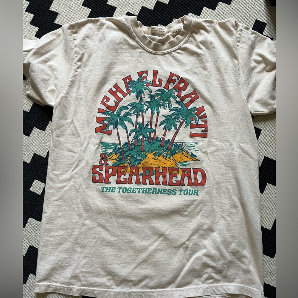 Michael Franti concert tee and limited scarf
